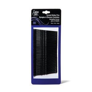 Curved Bobby Pins Black