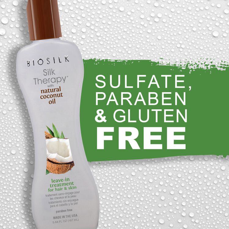 Silk Therapy Coconut Leave-in Treatment for Hair & Skin - Image 5