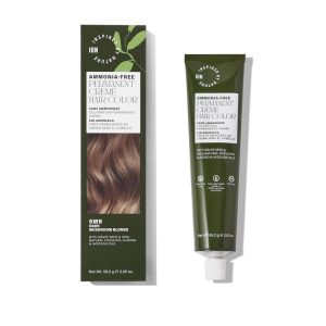 Ammonia-Free Permanent Hair Color Dark Mushroom Blonde 6MB