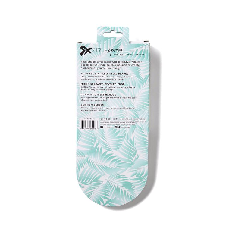 SX Style Xpress It's Mint to Be Shears 5.75" - Image 3