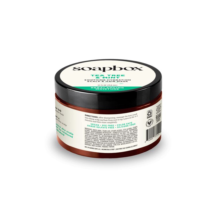Tea Tree Soothing Hydration Hair Mask 12oz - Image 2