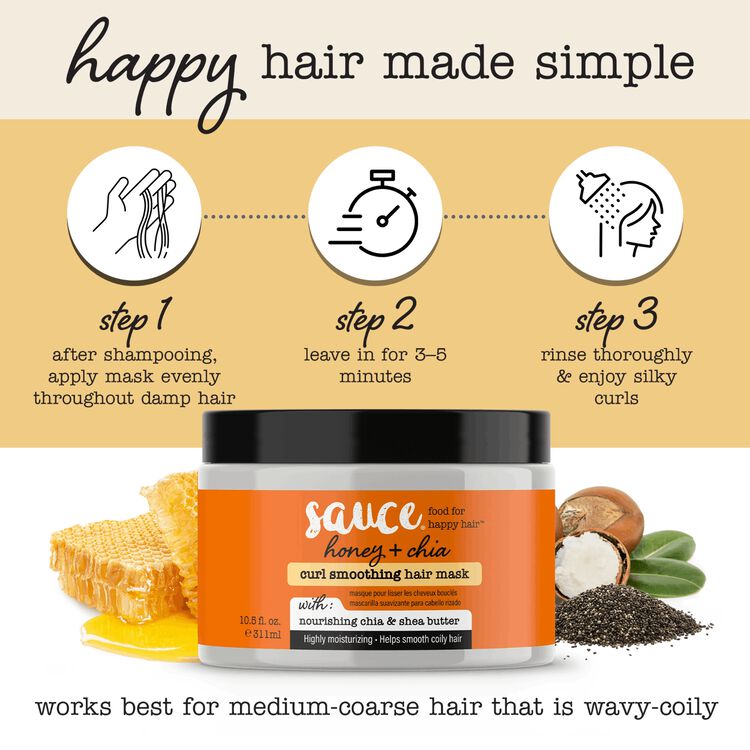 Honey Chia Smoothing Curl Mask - Image 9