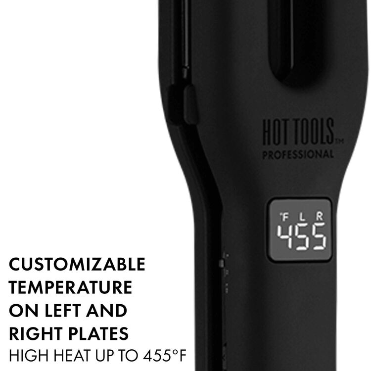 Black Gold Dual Plate Salon Flat Iron - Image 3