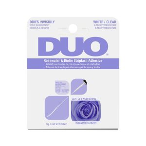 DUO Clear Rosewater & Biotin Striplash Adhesive