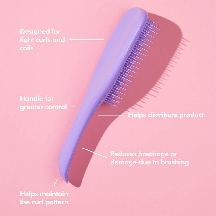 Naturally Curly Purple Passion Detangling Brush - Image 3