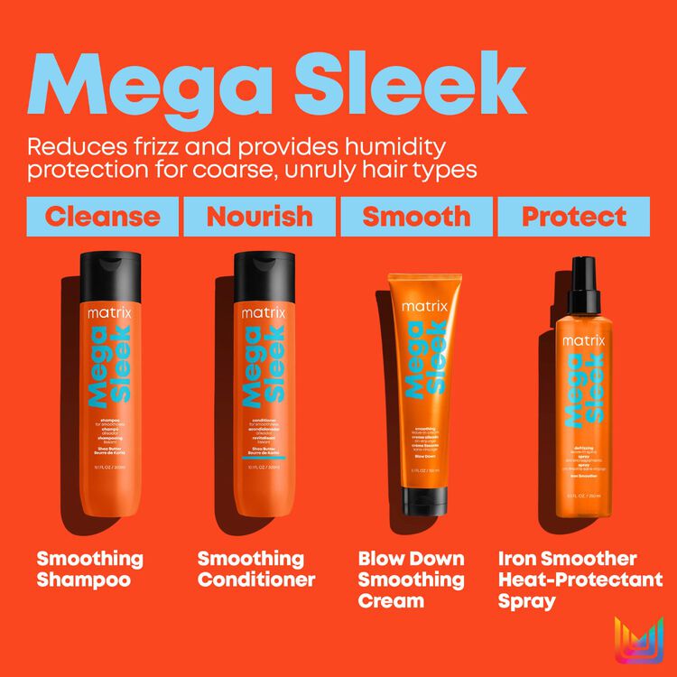 Mega Sleek Blow Down Leave-In Cream - Image 6