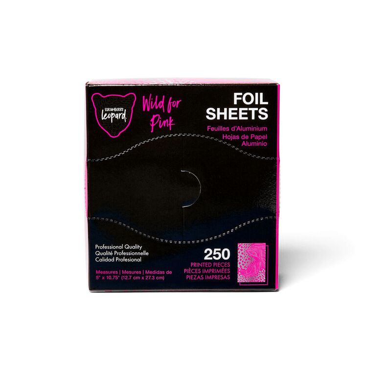 Wild For Pink HALF Size Pattern Foil Sheets 5x10.75" 250 ct - Image 2