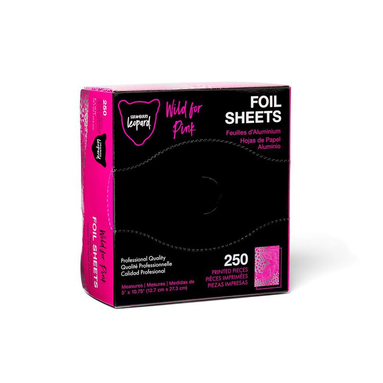 Wild For Pink HALF Size Pattern Foil Sheets 5x10.75" 250 ct - Image 3