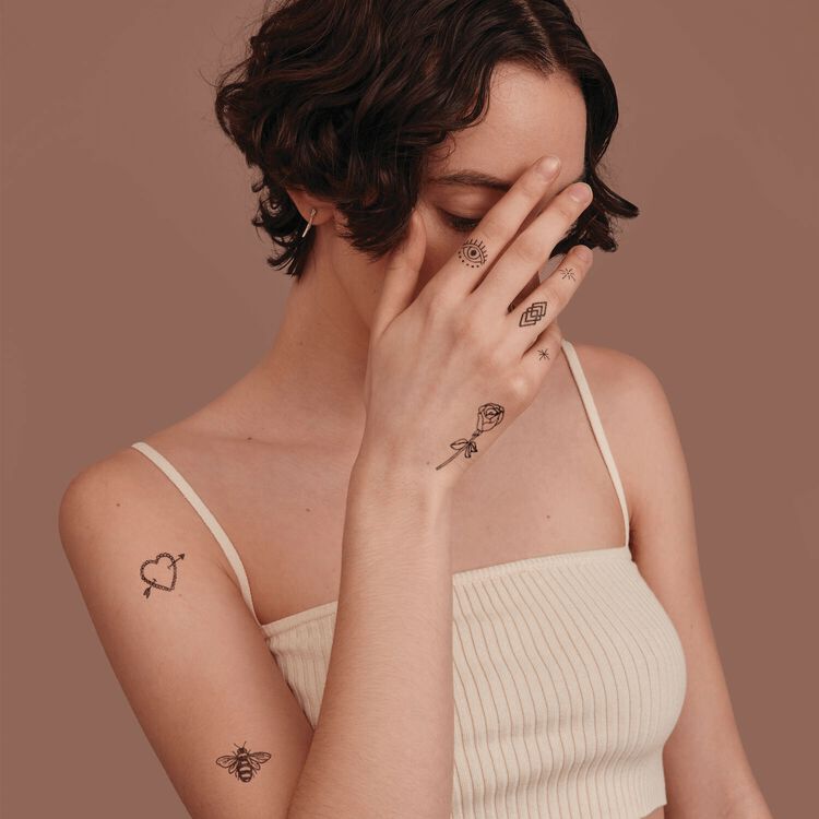 The Embroidered Pack Temporary Tattoos - Image 4