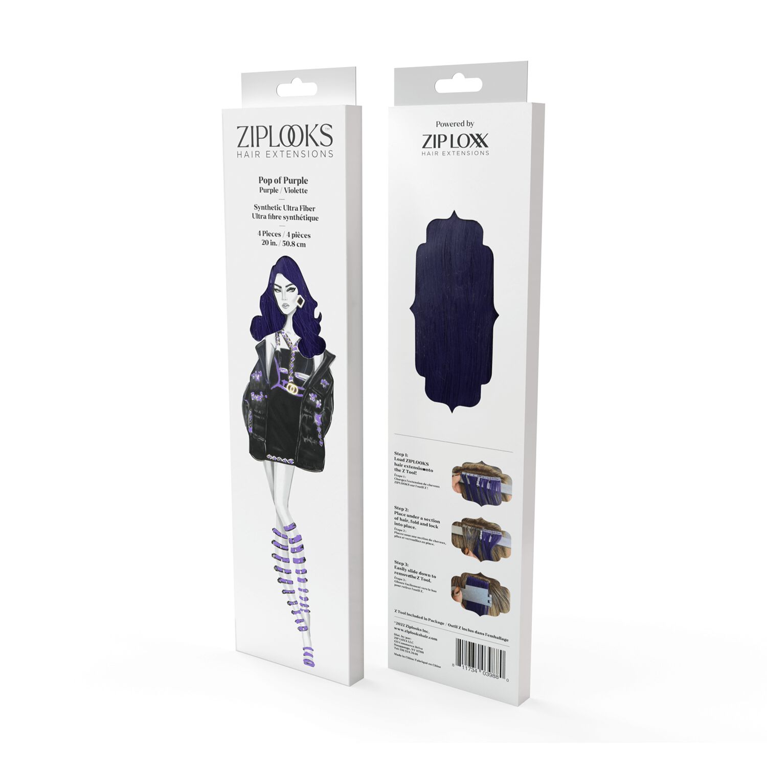 20'' Ultra Fiber Hair Extensions - Image 13