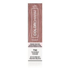 T50 Pink Blossom Permanent Cream Toner