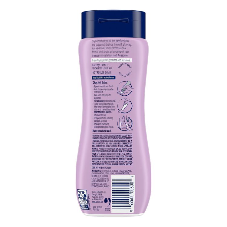 Hair Remover Body Cream Aloe & Water Lily - Image 2