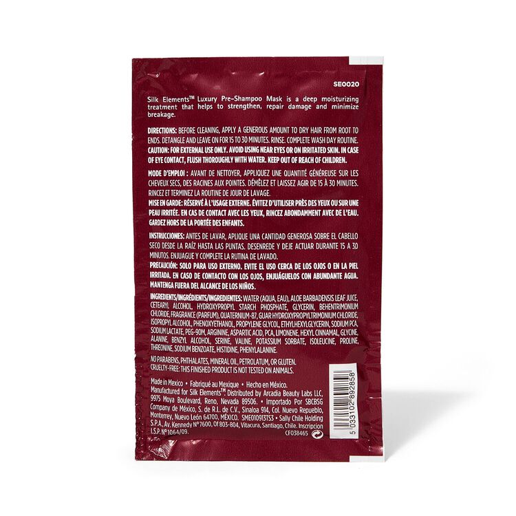 Luxury Pre Shampoo Hair Mask Packette - Image 2