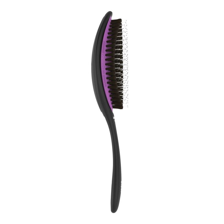 Black Recycled Plastic Smooth & Shine Brush Styler - Image 3