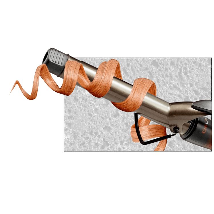 1" Volcanic Lava Ceramic Curling Iron - Image 2
