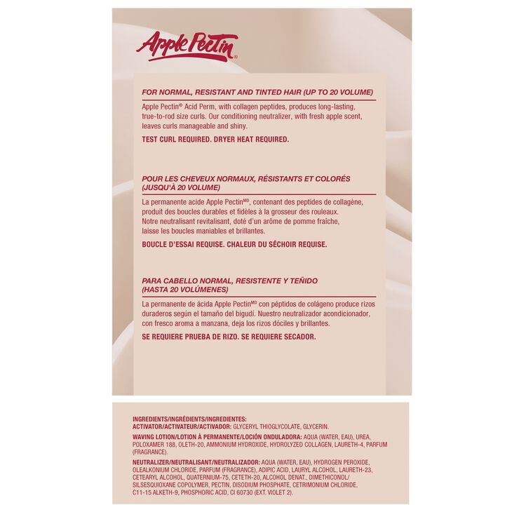 Apple Pectin Acid PH Perm - Image 2