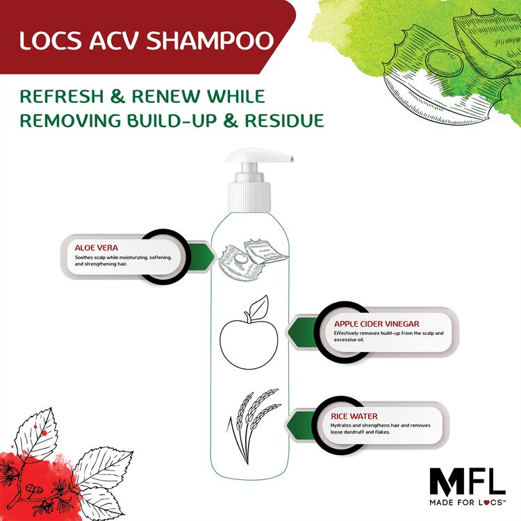 Apple Cider Vinegar Clarifying & Detox Shampoo - Image 4