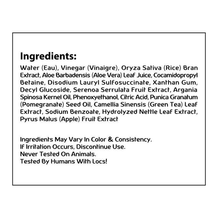 Apple Cider Vinegar Clarifying & Detox Shampoo - Image 5