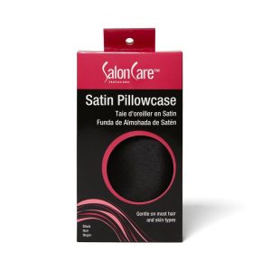 Black Satin Pillow Case