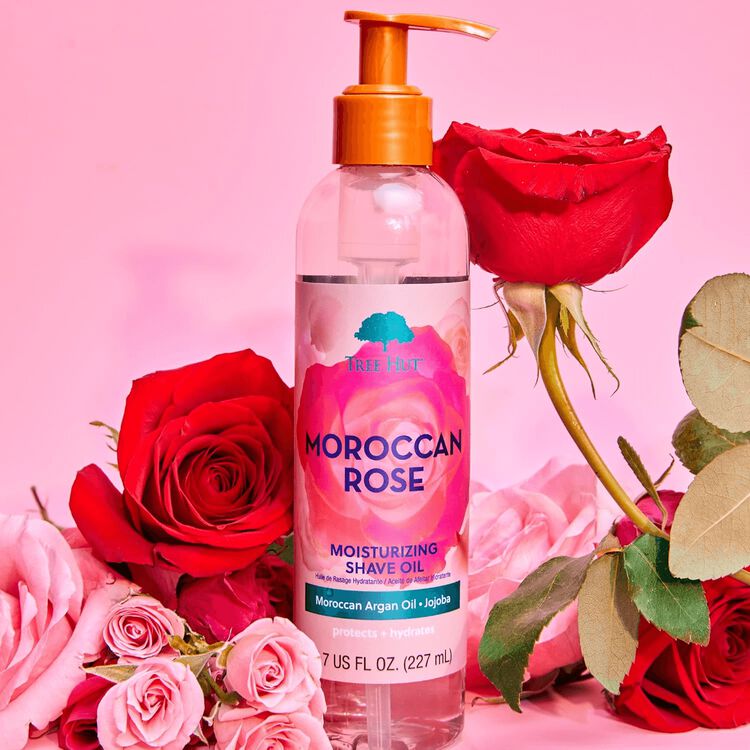 Moroccan Rose Moisturizing Shave Oil - Image 3