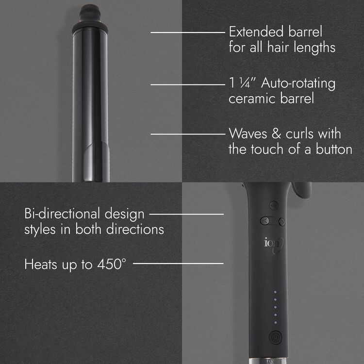 Luxe Carousel Auto Rotating Curling Iron - Image 4