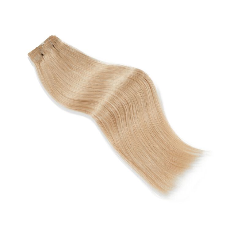 Platinum Blonde 18 Inch Seamless Clip-in Hair Extensions - Image 4