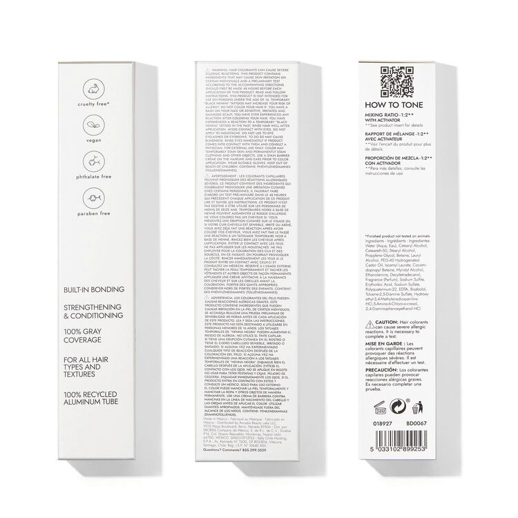 Pale Violet Bonding Toner Demi-Permanent Hair Color - Image 2