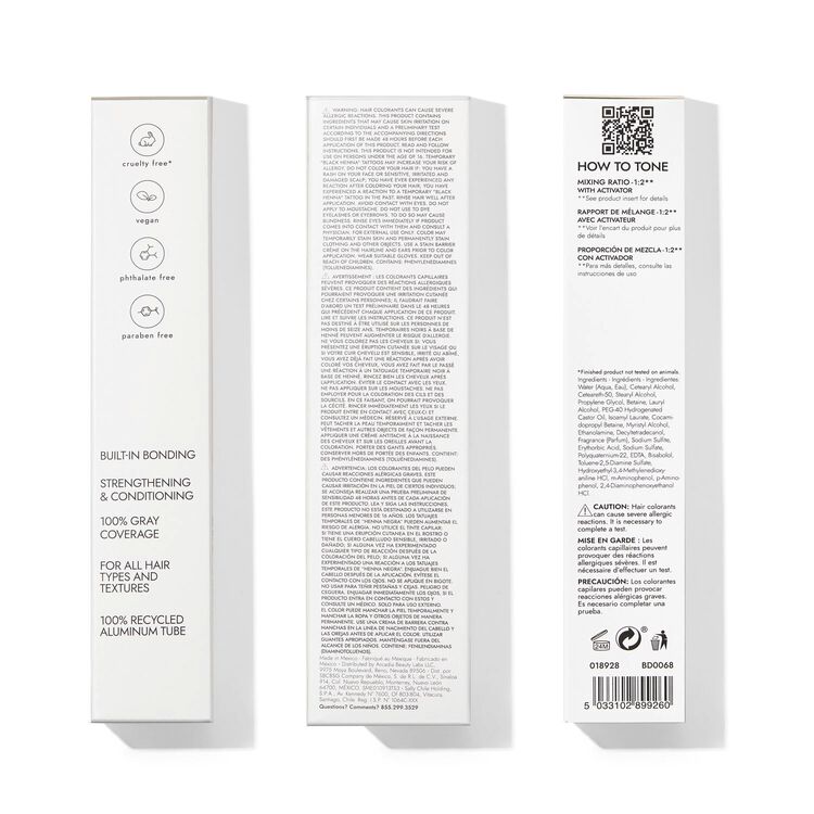 Champagne Bonding Toner Demi-Permanent Hair Color - Image 2