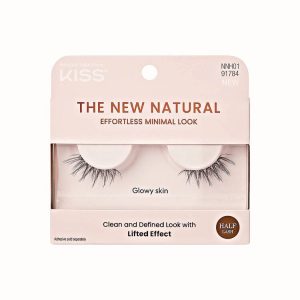 The New Natural Half Strip False Eyelashes - Glowy Skin