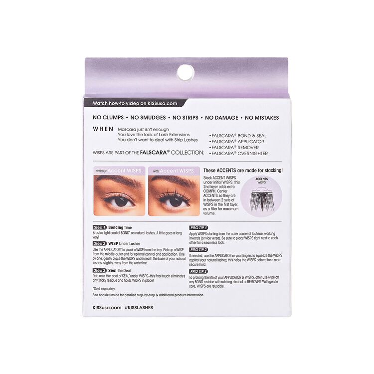 Falscara False Eyelash Wisps Special Edition Lengthening Wisps Multipack - Image 3