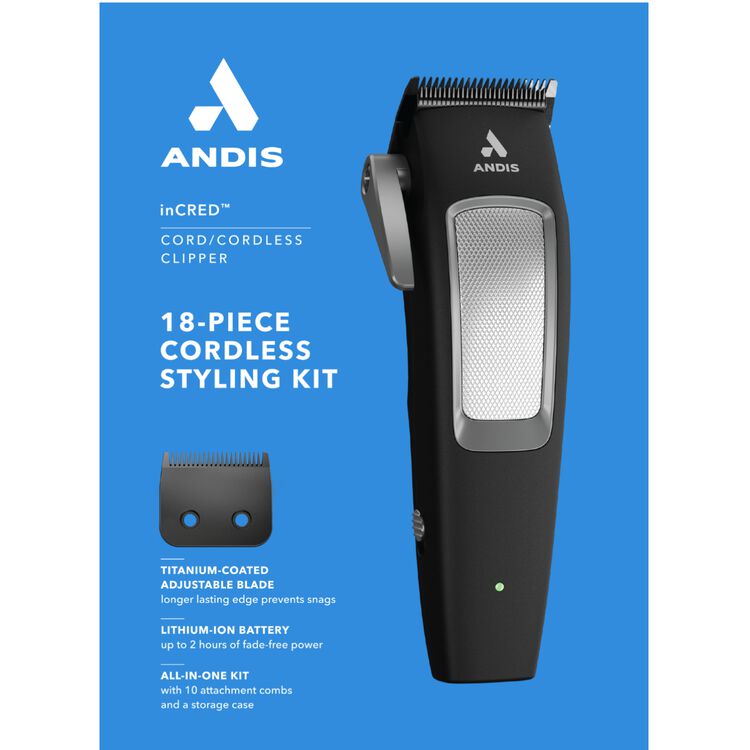 inCRED Lithium-Ion Cordless Clipper Kit - Image 8