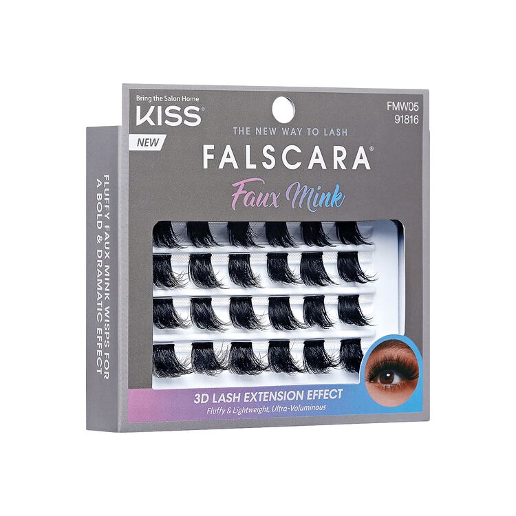 Falscara Faux Mink False Eyelash Extension Wisps Multipack - Image 2