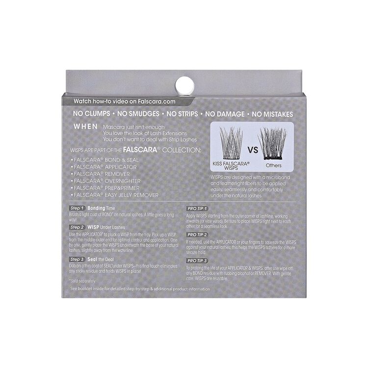 Falscara Faux Mink False Eyelash Extension Wisps Multipack - Image 3