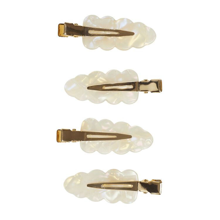 Salon Clip Pearl 4 Count - Image 3