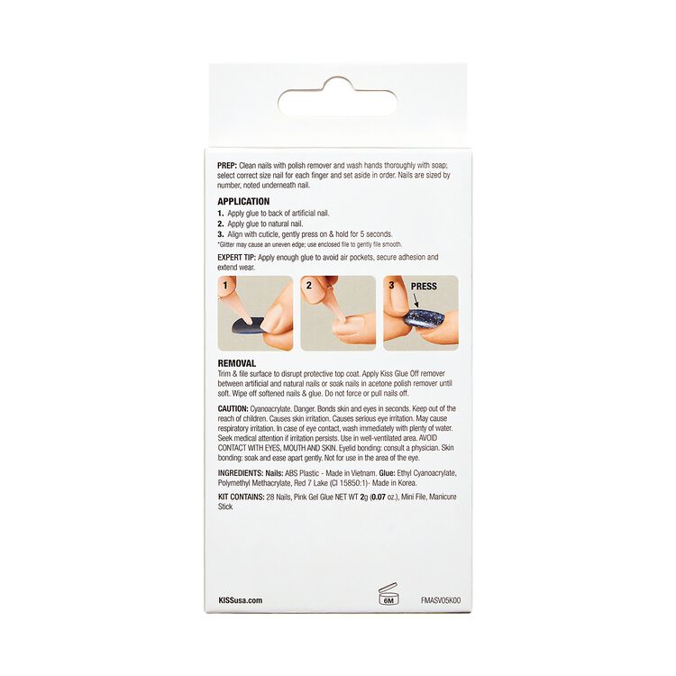 Gel Fantasy Magnetic Press-On Nails - See U Soon - Image 3