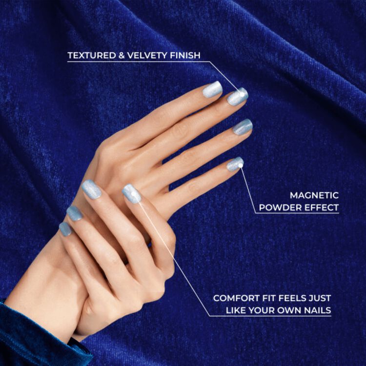 Gel Fantasy Magnetic Press-On Nails - See U Soon - Image 5