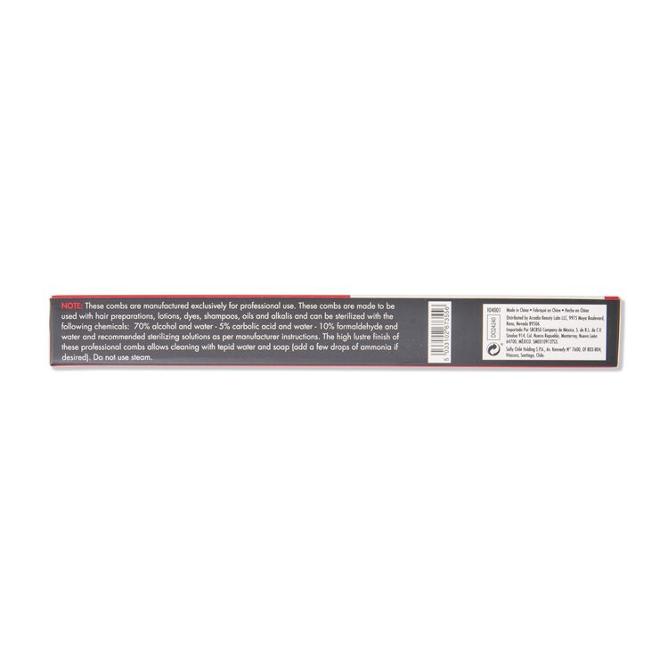 Professional Rattail Comb 12 Pack - Image 3