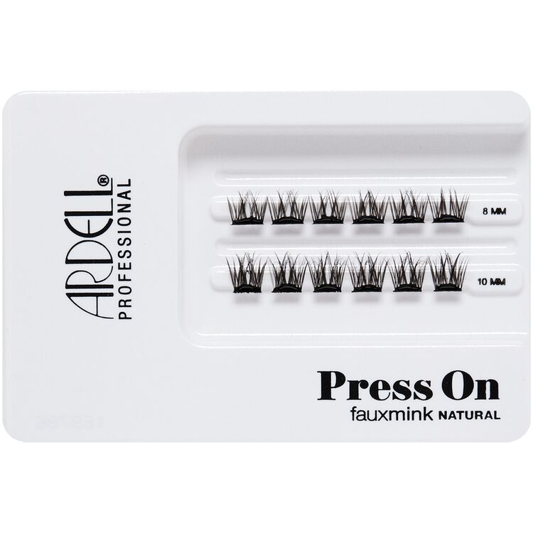 Press On Mini Fauxmink Natural 12 pc - Image 2