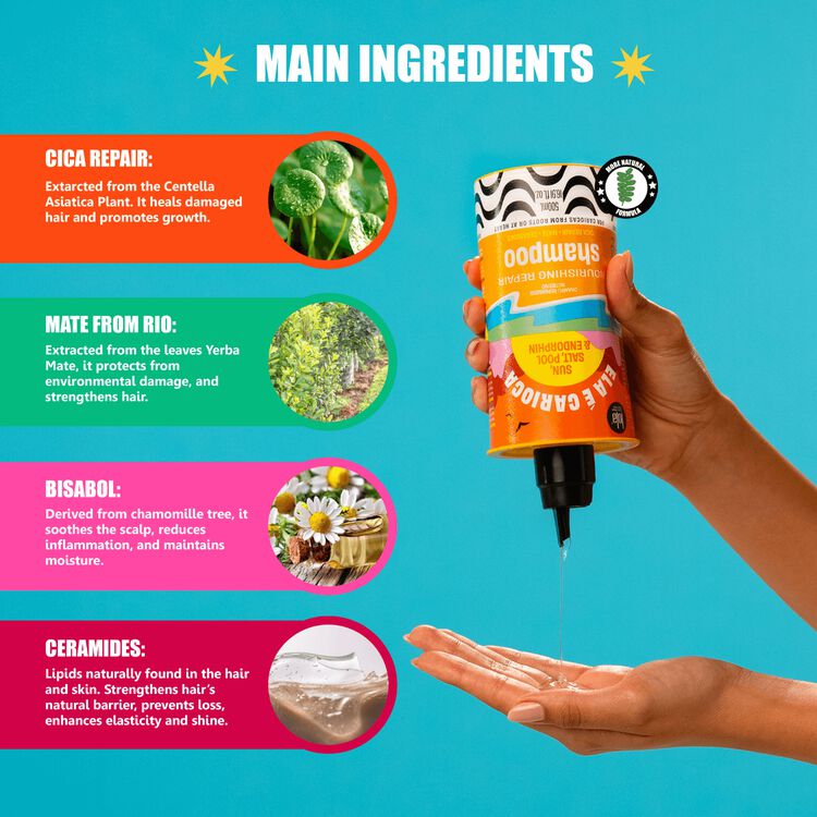 Ela É Carioca Nourishing Repair Shampoo - Image 2