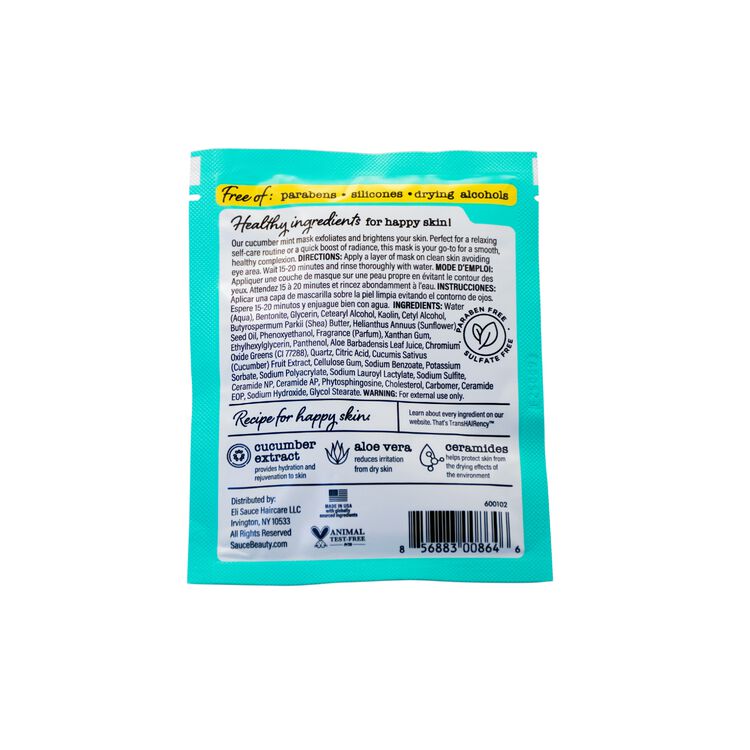 Cucumber Mint Face Mask 1oz - Image 2