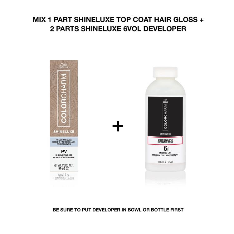 colorcharm ShineLuxe 6 Volume Cream Developer 4oz - Image 2