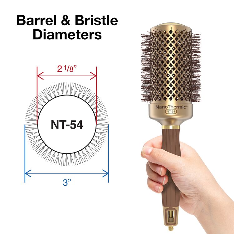 NanoThermic Ceramic + Ion Thermal Brush 2 1/8 Inch - Image 2
