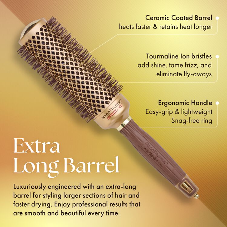 NanoThermic Ceramic + Ion Thermal Speed XL Brush 1 3/4 Inch - Image 4