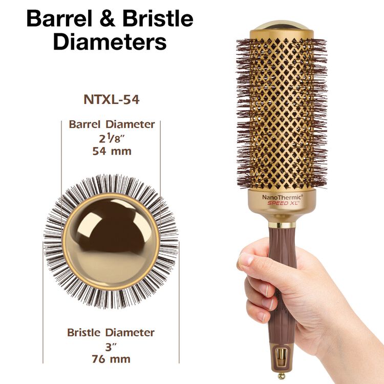 NanoThermic Ceramic + Ion Thermal Speed XL Brush 2 1/8 Inch - Image 2
