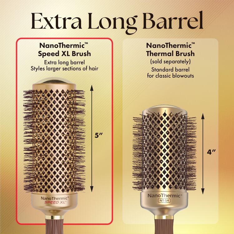 NanoThermic Ceramic + Ion Thermal Speed XL Brush 2 1/8 Inch - Image 3