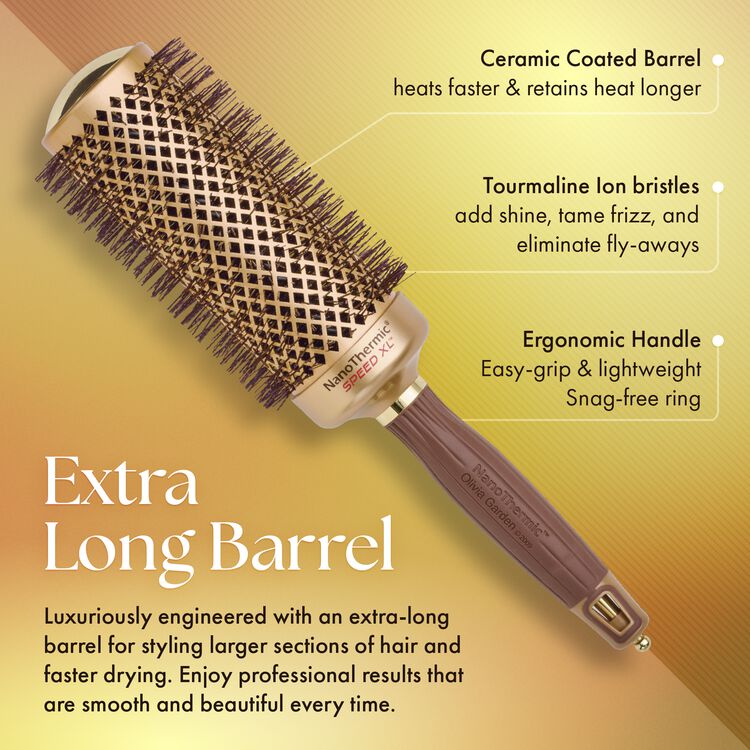 NanoThermic Ceramic + Ion Thermal Speed XL Brush 2 1/8 Inch - Image 4