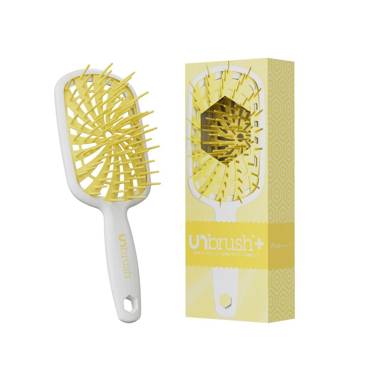 Plus Detangling Brush Lemon Drop - Image 3
