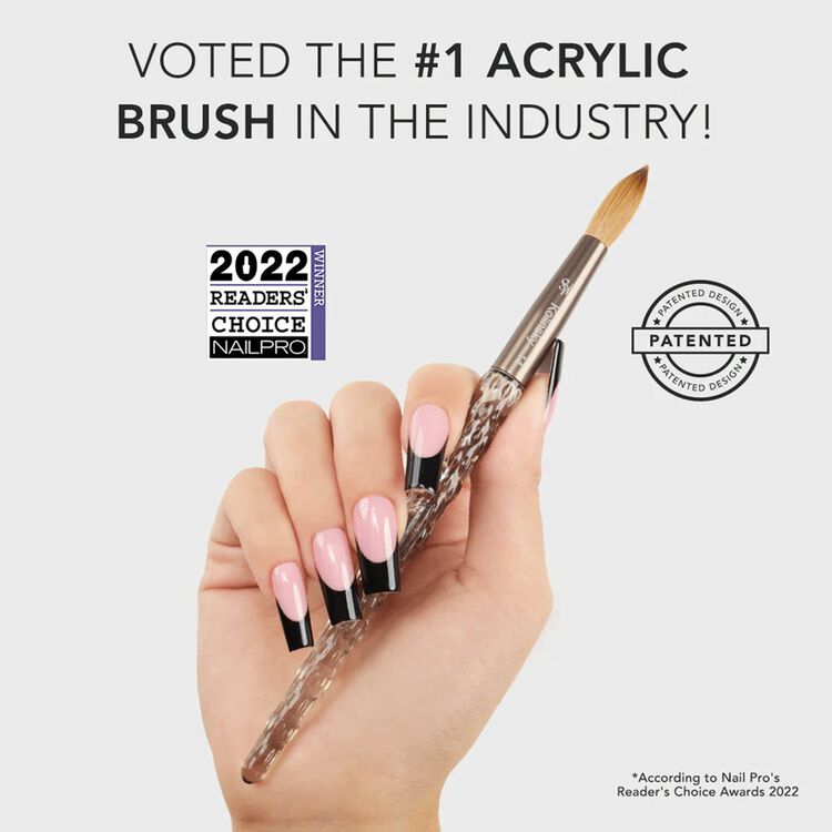 100% Kolinsky Acrylic Brush Size 14 - Image 2