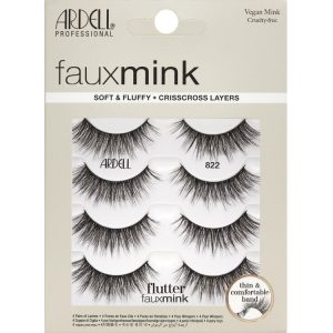Ardell Faux Mink Flutter 822 4-Pack