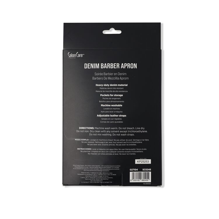Denim Barber Apron - Image 2